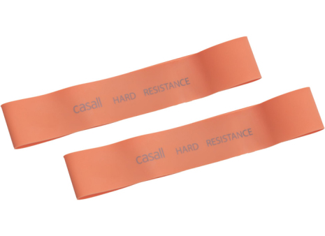 Casall Rubberband hard 2pcs - Orange Casall Rubberband hard 2pcs - Orange