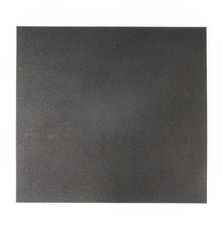 Gummigolv raka kanter 25mm, svart 1x1m