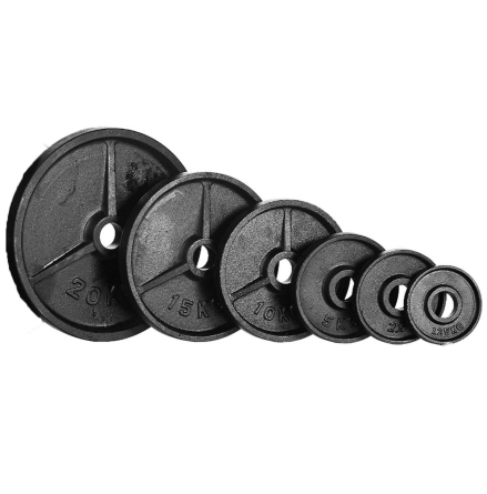 Viktpaket gjutjrnsvikter 107,5kg (50 mm )