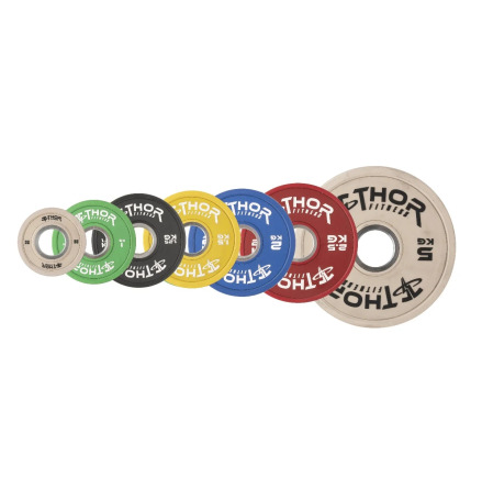 TF Fractional Plates, gummerade (50 mm �)