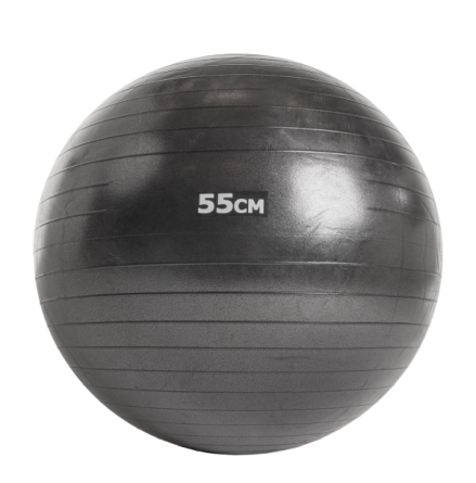 Gymboll 55 cm, svart